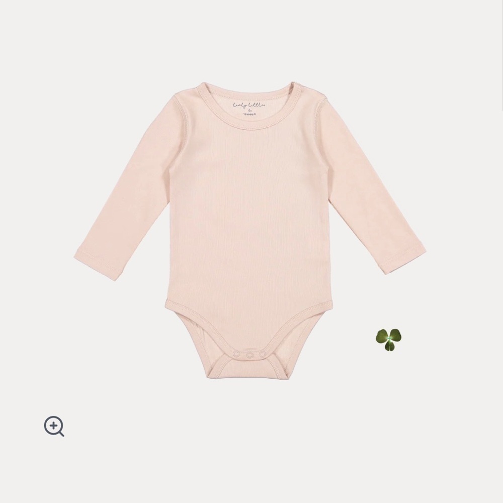 Soft Pink Baby Bodysuit